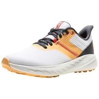 FootJoy Womens Flex Golf Shoes, White/Pink