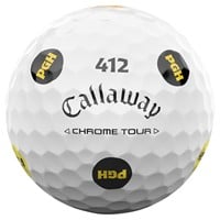 Callaway Chrome Tour June 2025 Major Truvis Golf Ball, White