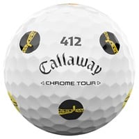 Callaway Chrome Tour June 2025 Major Truvis Golf Ball, White