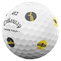Callaway Chrome Tour June 2025 Major Truvis Golf Ball, White