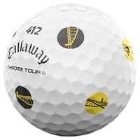 Callaway Chrome Tour June 2025 Major Truvis Golf Ball, White