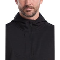 Callaway Mens Soft Touch 1/4 Zip Golf Hoodie, Black