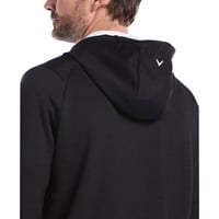 Callaway Mens Soft Touch 1/4 Zip Golf Hoodie, Black