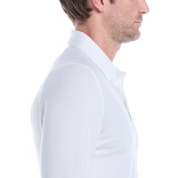 Callaway Mens Soft Touch Long Sleeve Golf Polo, White