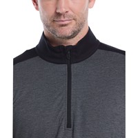 Callaway Mens Lightweight Soft Touch 1/4 Zip Golf Pullover, Black