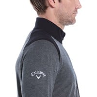 Callaway Mens Lightweight Soft Touch 1/4 Zip Golf Pullover, Black
