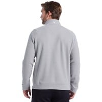 Callaway Mens Waffle1/4 Zip Golf Pullover, Grey