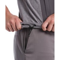 Callaway Mens Wind & Water Short Sleeve 1/4 Zip Golf Rain Pullover, Grey