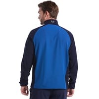 Callaway Mens Wind & Water 1/4 Zip Golf Rain Pullover, Navy