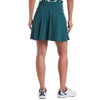 Callaway Womens 17in Flounce Golf Skort, Dark Green