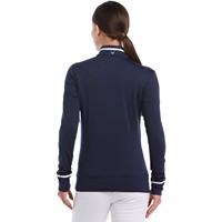 Callaway Womens Colorblock Golf Pullover, Navy