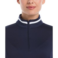 Callaway Womens Colorblock Golf Pullover, Navy