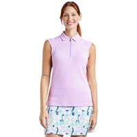 Nivo Women's Nikki II Sleeveless Golf Polo, Pink