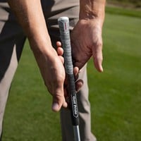 Golf Pride MCC Align Max Midsize Golf Grip, Grey/Red