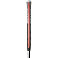 Golf Pride MCC Plus4 Align Max Midsize Golf Grip, Grey/Red