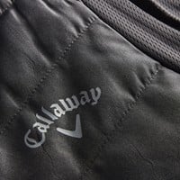 Callaway Mens Quilted Chevron Golf Vest, Black