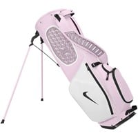 NIKE Air Max Lite Golf Stand Bag, Pink/White