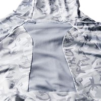 The Weather Co Men's Lightweight Camo Golf Hoodie, Grey