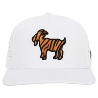 Waggle Goat Golf Hat, White