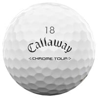 Callaway Chrome Tour Happy Gilmore 2 Just Tap It In Golf Ball, White