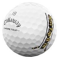 Callaway Chrome Tour Happy Gilmore 2 Just Tap It In Golf Ball, White