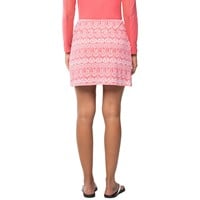 IBkul Women's Barbara Layered 17.5in Golf Skort, Pink