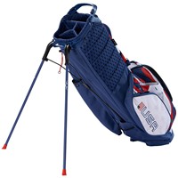Sun Mountain US Open E-3.5 14 Way Golf Stand Bag, White/Red/Blue