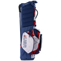 Sun Mountain US Open E-3.5 14 Way Golf Stand Bag, White/Red/Blue