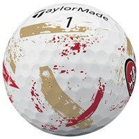 TaylorMade Speed Soft INK NFL Golf Balls, San Francisco 49ers