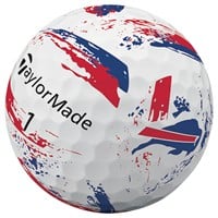 TaylorMade Speed Soft INK NFL Golf Balls, Buffalo Bills