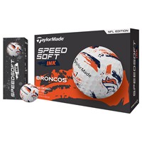 TaylorMade Speed Soft INK NFL Golf Balls, Denver Broncos