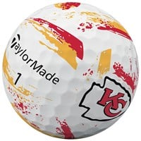 TaylorMade Speed Soft INK NFL Golf Balls, Kansas City Chiefs