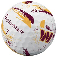 TaylorMade Speed Soft INK NFL Golf Balls, Washington Commanders