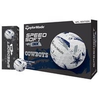 TaylorMade Speed Soft INK NFL Golf Balls, Dallas Cowboys
