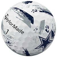TaylorMade Speed Soft INK NFL Golf Balls, Dallas Cowboys