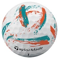 TaylorMade Speed Soft INK NFL Golf Balls, Miami Dolphins
