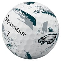 TaylorMade Speed Soft INK NFL Golf Balls, Philadelphia Eagles