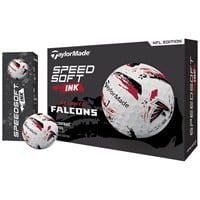 TaylorMade Speed Soft INK NFL Golf Balls, Atlanta Falcons