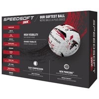 TaylorMade Speed Soft INK NFL Golf Balls, Atlanta Falcons