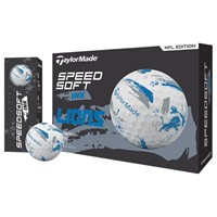 TaylorMade Speed Soft INK NFL Golf Balls, Detroit Lions