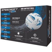 TaylorMade Speed Soft INK NFL Golf Balls, Detroit Lions