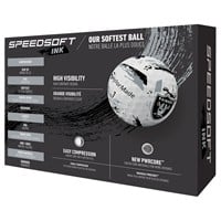 TaylorMade Speed Soft INK NFL Golf Balls, Las Vegas Raiders