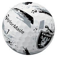 TaylorMade Speed Soft INK NFL Golf Balls, Las Vegas Raiders