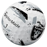 TaylorMade Speed Soft INK NFL Golf Balls, Las Vegas Raiders