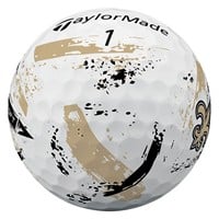 TaylorMade Speed Soft INK NFL Golf Balls, New Orleans Saints