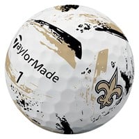 TaylorMade Speed Soft INK NFL Golf Balls, New Orleans Saints