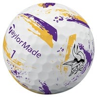 TaylorMade Speed Soft INK NFL Golf Balls, Minnesota Vikings