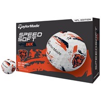 TaylorMade Speed Soft INK NFL Golf Balls, Chicago Bears