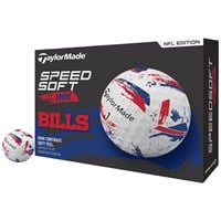 TaylorMade Speed Soft INK NFL Golf Balls, Buffalo Bills