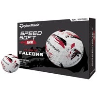 TaylorMade Speed Soft INK NFL Golf Balls, Atlanta Falcons